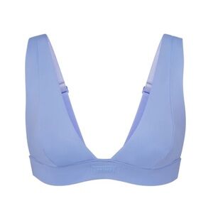SKIMS Women’s Periwinkle Plunge Swim Top Size 4X